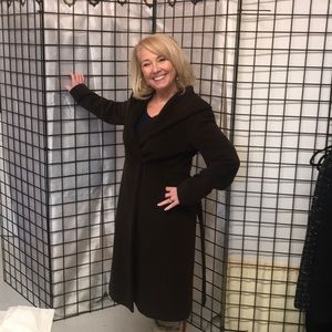 Calvin Klein Angora/wool Winter Coat